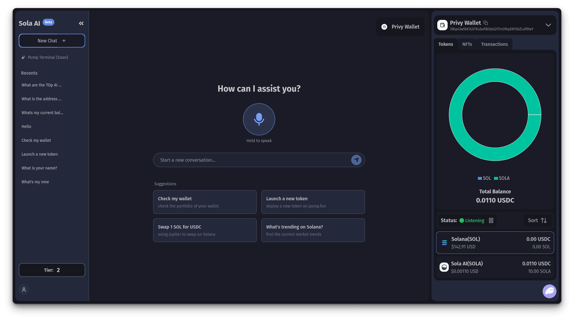 App screenshot